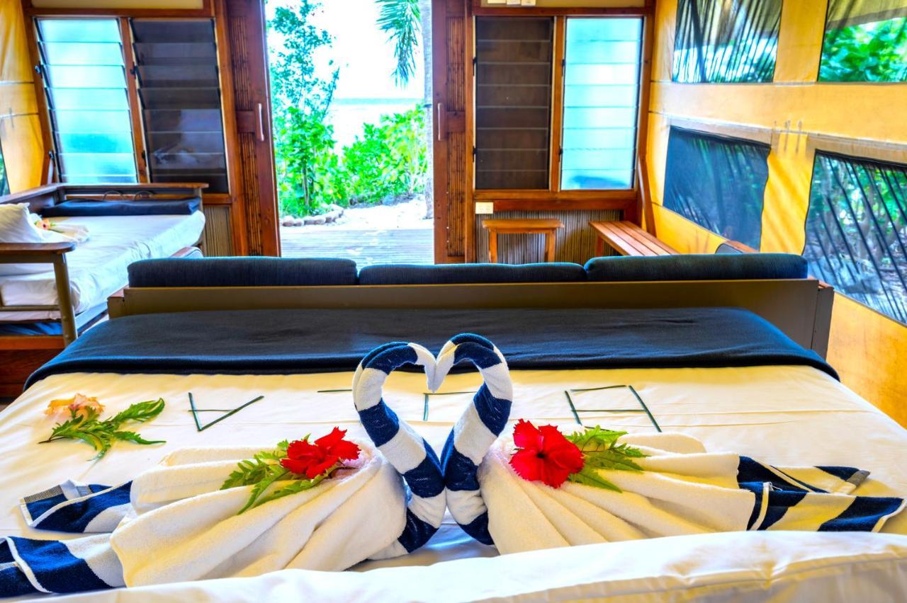 แบร์ฟุต มันตา ไอส์แลนด์ รีสอร์ต Hotel Drawaqa Island ภายนอก รูปภาพ